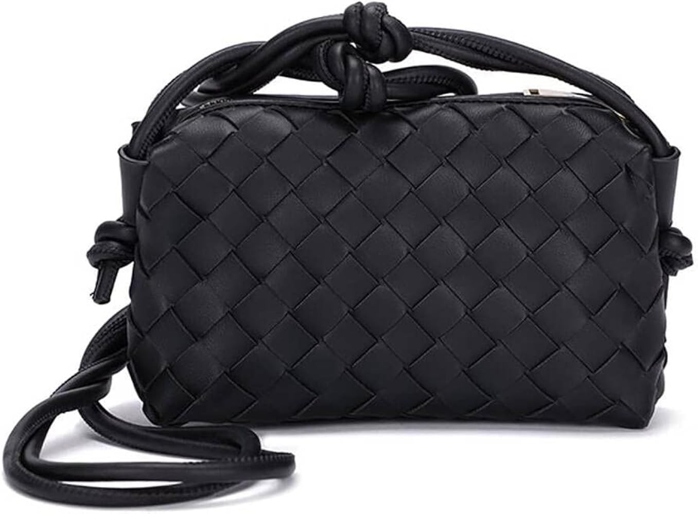 Small Crossbody Shoulder Bag for Women, Mini Camera Bag Card Holder Wallet Purse and Hand-Woven H... | Amazon (US)