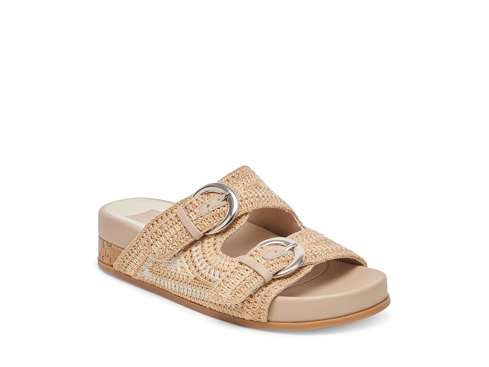 Dolce Vita Ralli Women's Sandals Natural Knit : 9.5 M, Leather/Rubber | Zappos
