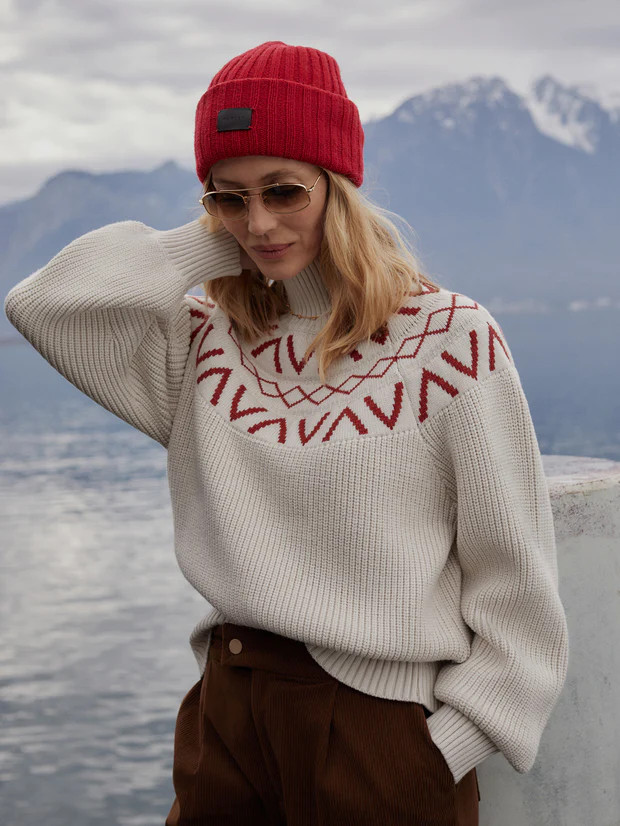 Marcie Fairisle Yoke Knit | Varley US | Varley USA
