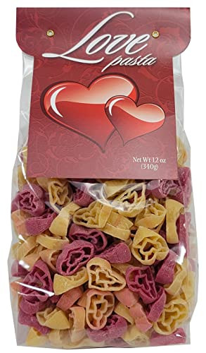Chidester Farms Valentines Day Heart Shaped Novelty Love Pasta, 12 Ounce | Amazon (US)