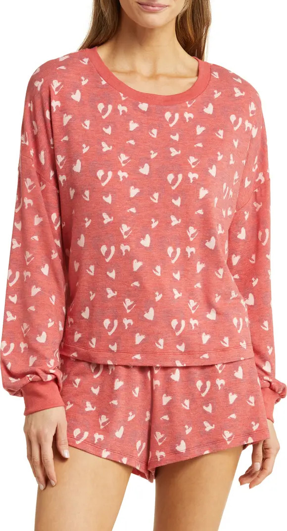 Star Seeker Brushed Jersey Short Pajamas | Nordstrom