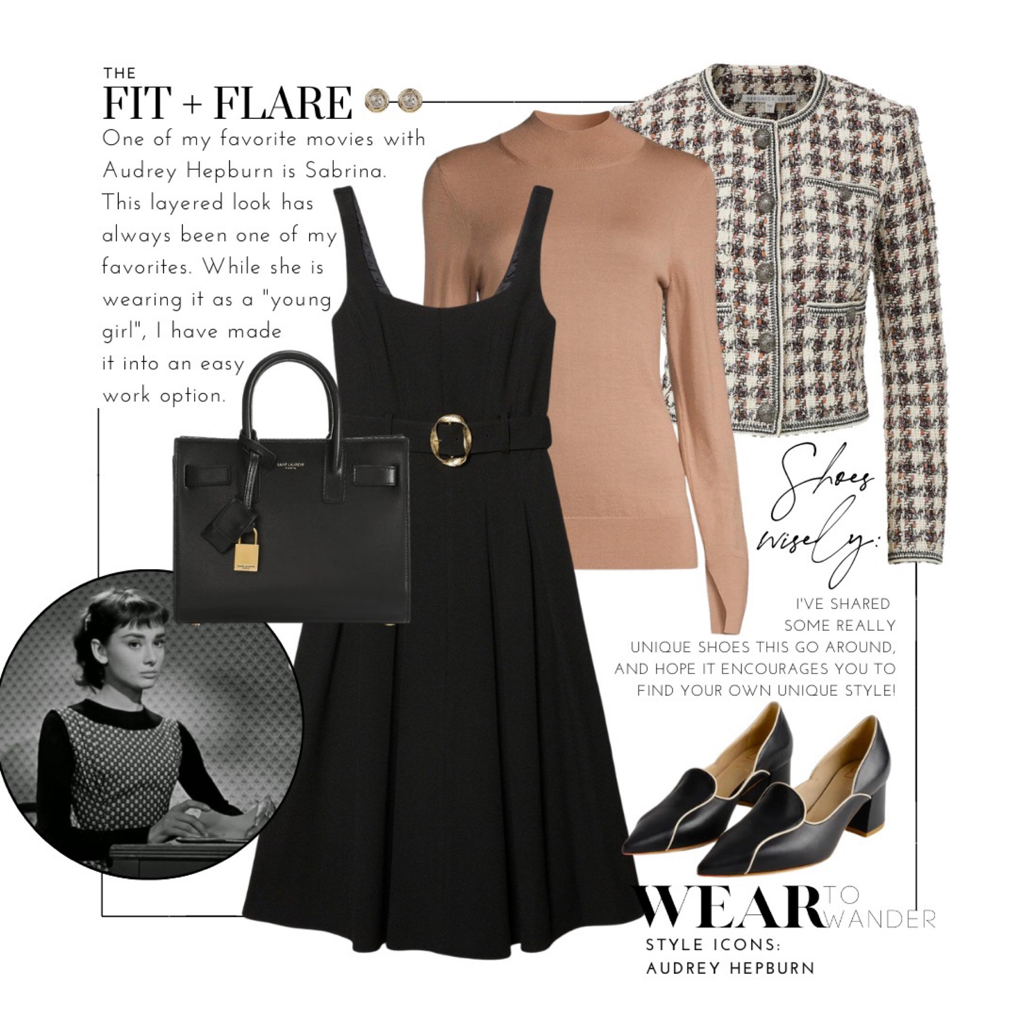 We grew up watching a lot of black and white films at my house, and many of the scenes from those movies still play over in my mind. Outside of books, these films were a portal to other countries and cultures and the idyllic view of each created a narrative in my mind of a world I wanted to explore. There were two women in particular that I loved to watch on screen and they both had the surrname of Hepburn. Tonight’s iconic style focus is on Audrey Hepburn, but a full break down of Katharine Hepburn’s outfits will certainly be coming! 

Both on screen and off, Audrey Hepburn’s style is not only still noteworthy but applicable to our modern times. She was at the beginning of a major shift in fashion, and the choices she made created classic styles that we all wear today. If you look closely, you’ll notice that a few of the pieces from this collection can also be found on other style icons I have covered. It’s a testament that shows classic pieces truly never go out of style. There will be small tweaks and trends, but the essentials of a classic won’t change. Who is your style icon you’d like to see covered next? 



#LTKSeasonal #LTKGiftGuide #LTKHoliday