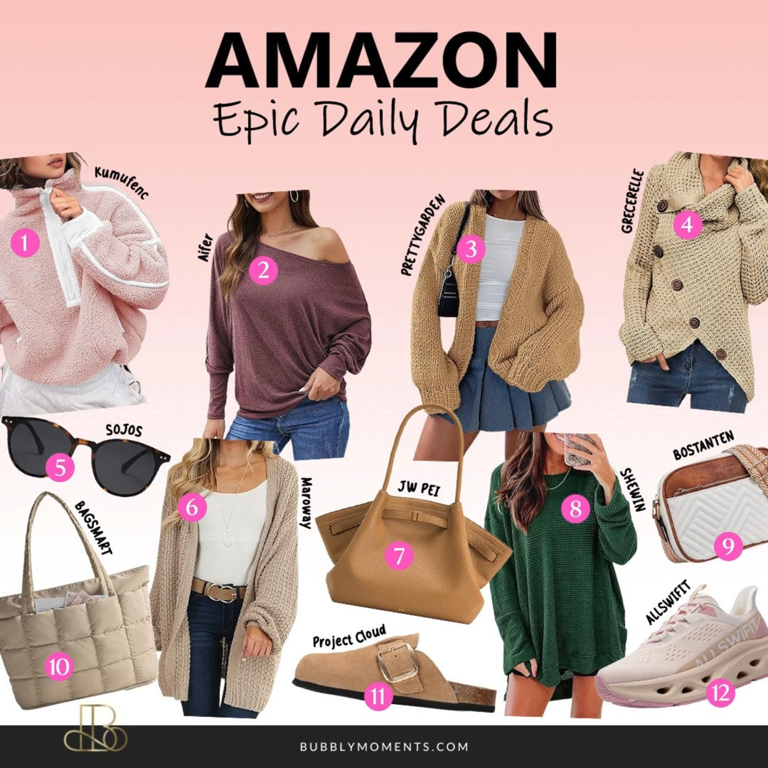 Today’s Women’s Epic Daily Deals are here and they are too good to scroll past. ✨ From everyday wardrobe staples to elevated must-haves you’ll reach for again and again, this curated Amazon find list is all about making daily style easy, comfortable, and effortlessly chic. Whether you’re refreshing your closet, upgrading your everyday essentials, or looking for versatile pieces that work from morning errands to casual nights out, these picks deliver style without the stress.
Think cozy loungewear, flattering basics, trendy accessories, beauty favorites, and practical finds every woman loves to keep on rotation. These are the kinds of pieces that sell out fast, so if something catches your eye, don’t wait too long. Save this post, tap to shop, and check back daily for new epic finds you won’t want to miss. Your future outfits will thank you. 💕
#LTKBeauty #LTKselfcare #LTKootd #EpicDailyDeals #AmazonFinds #WomenFinds #AmazonFashion #AmazonMustHaves #EverydayStyle #WomensFashion #TrendingNow #StyleInspo #ClosetEssentials #FashionFinds #OnlineShopping #ShopTheLook #CasualStyle #DailyOutfits #InfluencerFinds 

 