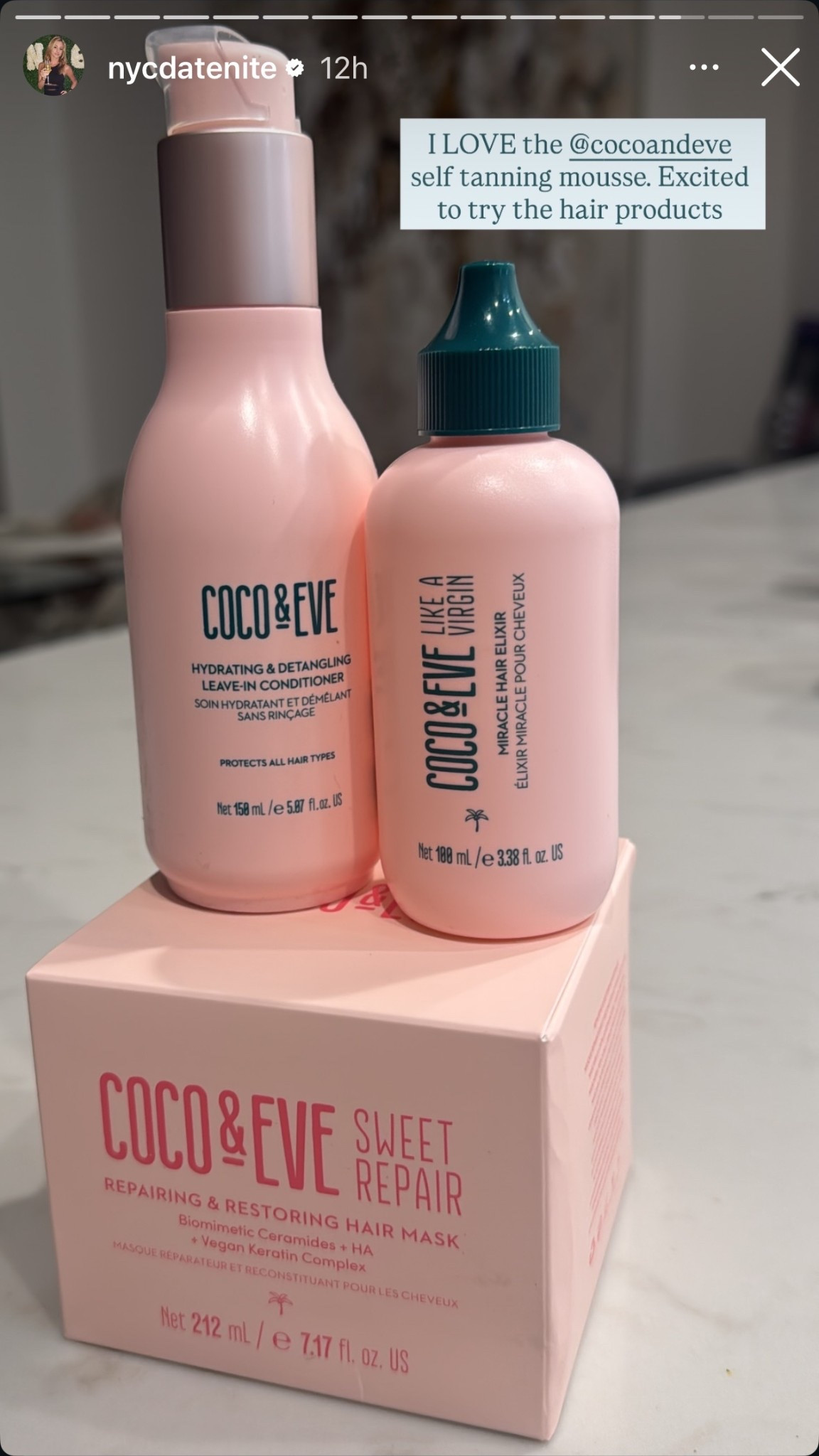 Can’t wait to try Coco and Eve Hair products
