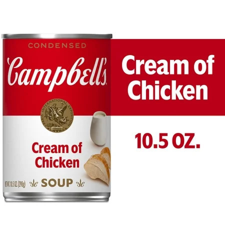 Campbell's Condensed Cream of Chicken Soup, 10.5 oz Can | Walmart (US)