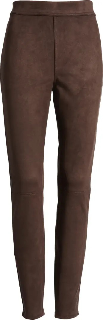 High Waist Microsuede Leggings | Nordstrom