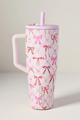 BrüMate 40 oz. Bow Era Straw Tumbler Water Bottle | Anthropologie (US)