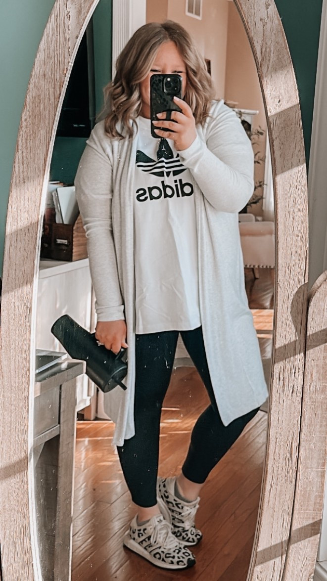 Comfy cozy for a full seminar day. This sweater material is everything!

#LTKShoeCrush #LTKSaleAlert #LTKActive