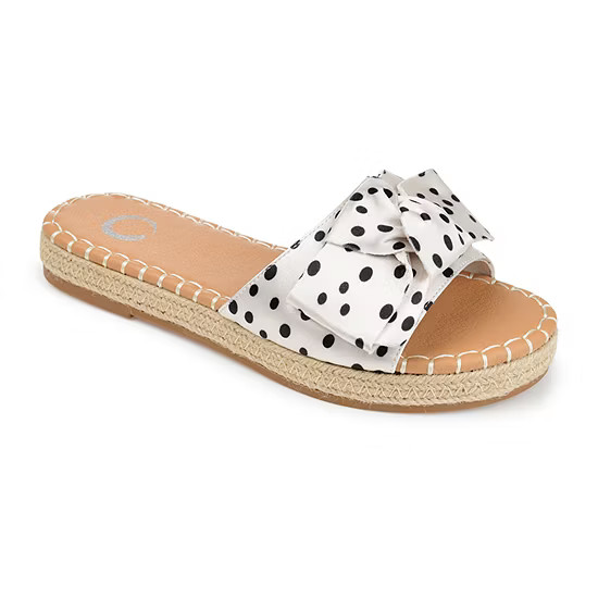 Journee Collection Womens Evva Flat Sandals | JCPenney