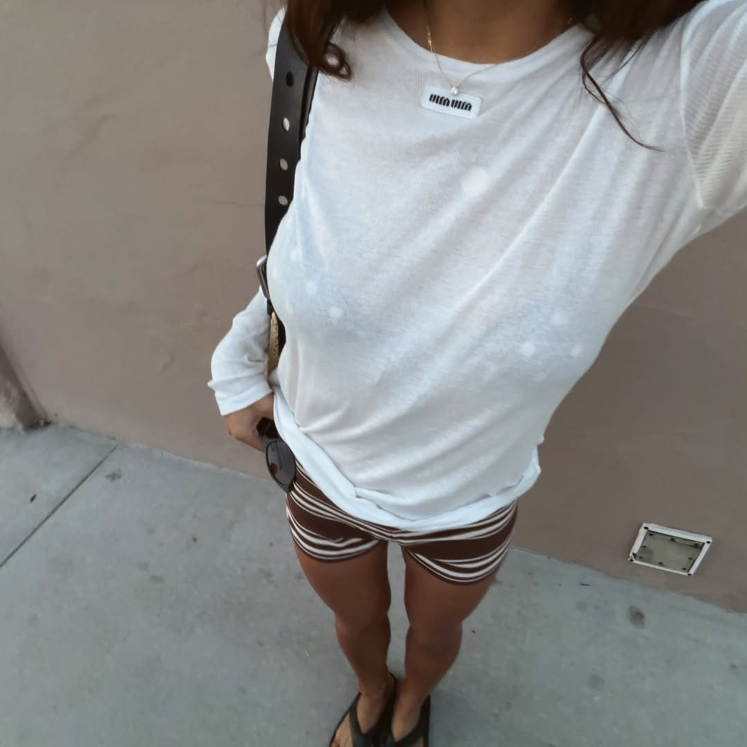 The cutest little beach fit! Loving these little striped shorts 🤎

#LTKSeasonal #LTKootd #LTKgrwm