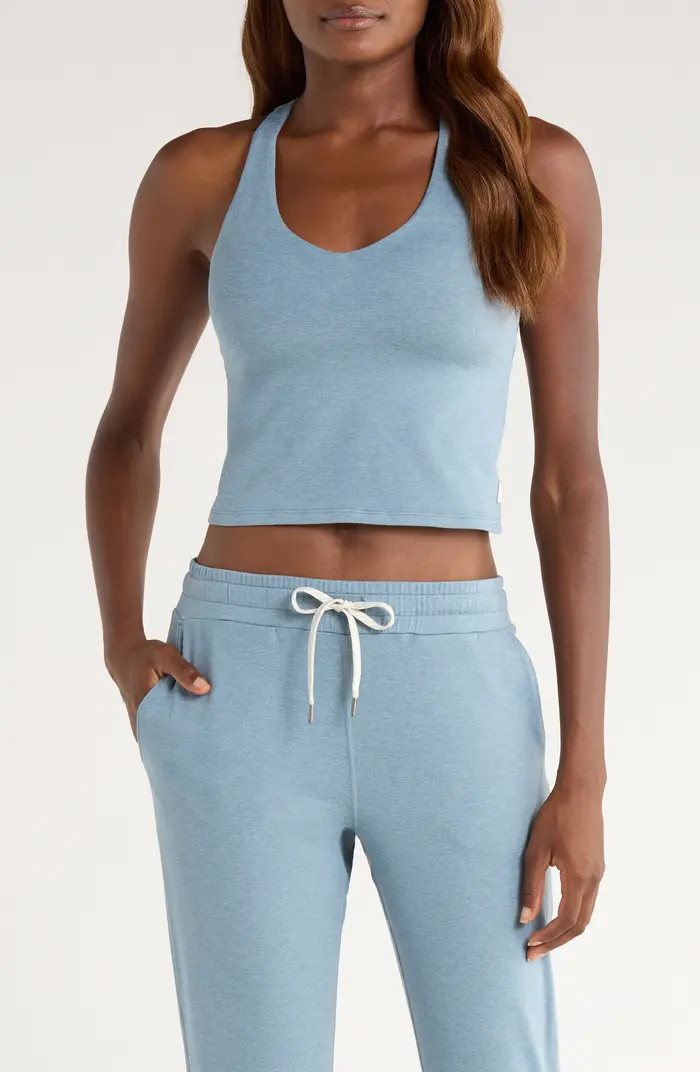 Vuori Halo 2.0 Performance Crop Racerback Tank Top | Nordstrom | Nordstrom