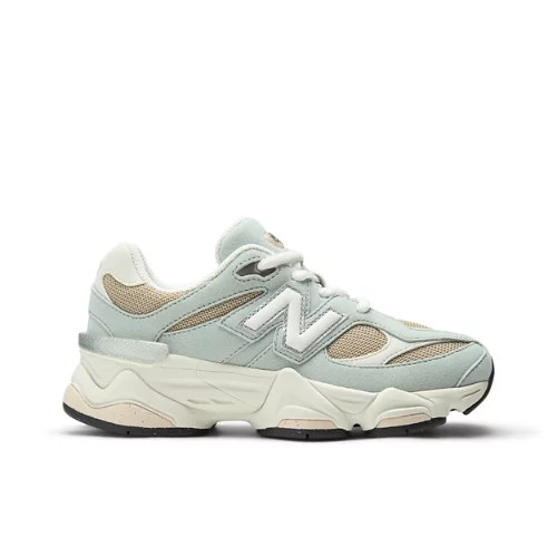 New Balance Kids' 9060 Lace Sneakers - Grey/Brown (Size 1) | New Balance Athletics, Inc.