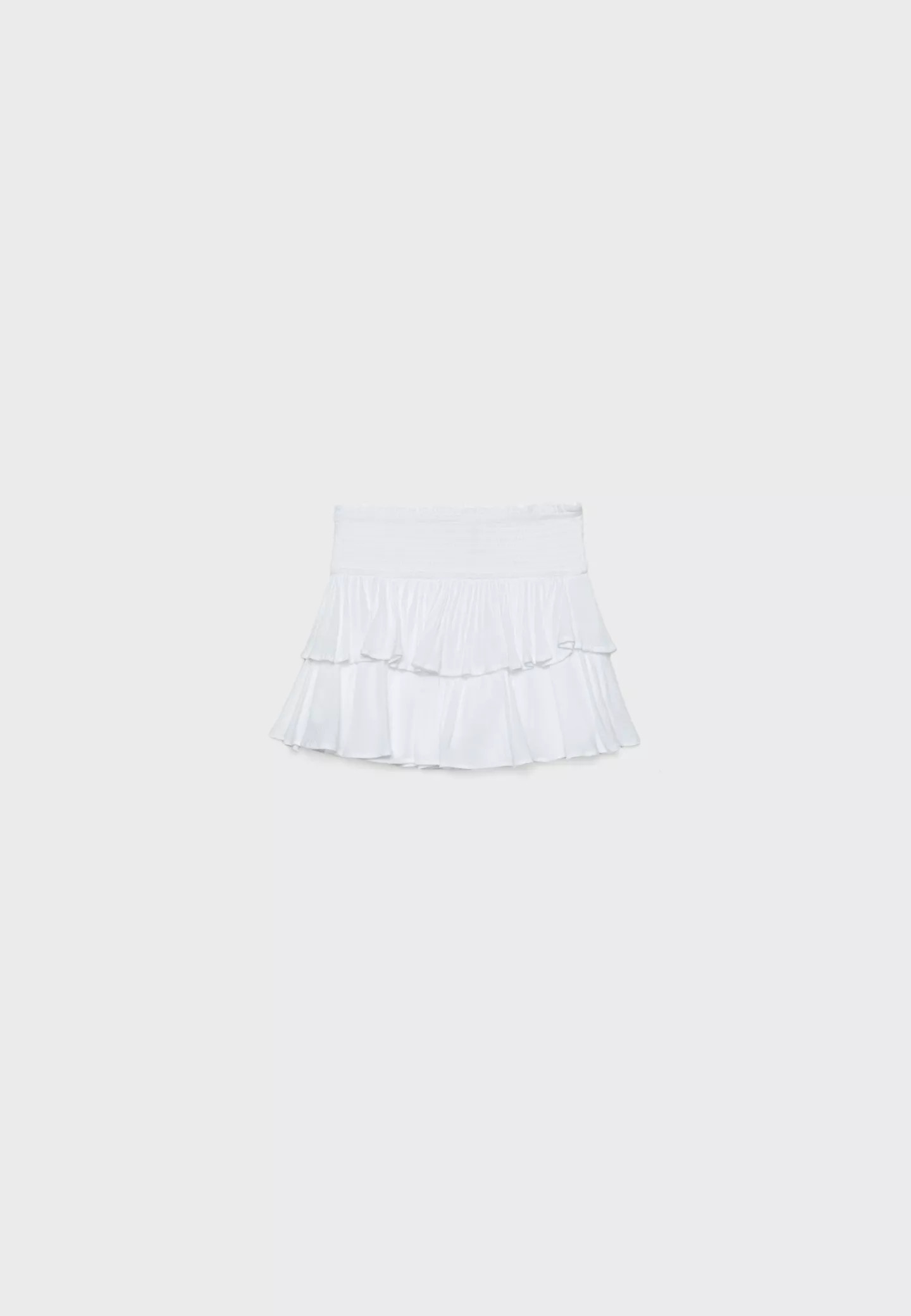 Ruffled mini skort | Stradivarius (UK)