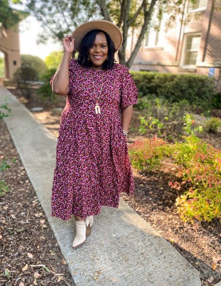 With the Fall season here I’m rounding up some floral maxi dresses and my favorite hat that will go with them all! 🍂

#LTKSeasonal #LTKmidsize #LTKstyletip