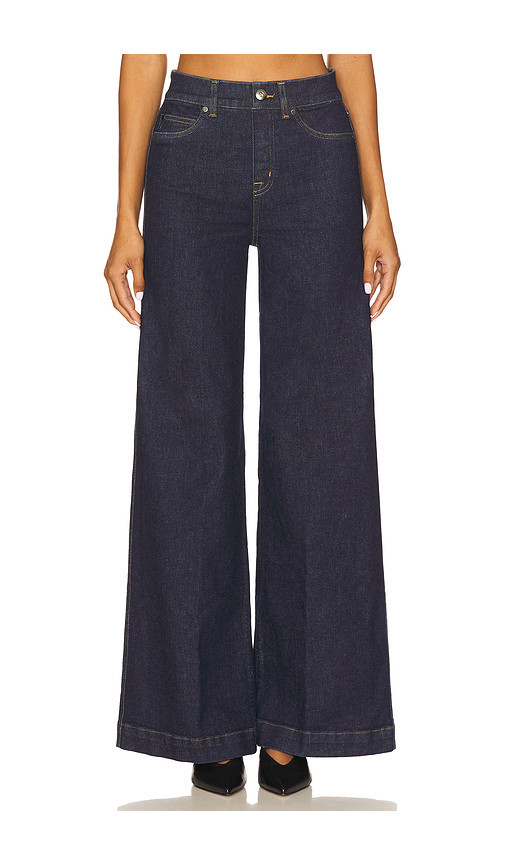 SPANX Pull on Wide Leg Jean in Blue. Size XL. Also in L, M, S, XS. | Revolve Clothing (Global)