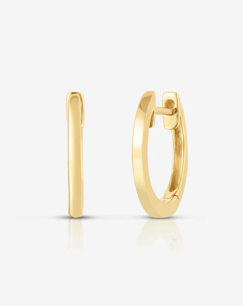 Classic Gold Huggies | Ring Concierge
