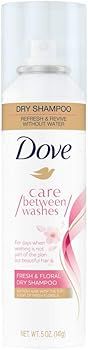 Dove Care Between Washes Dry Shampoo, Adds Volume & Fullness, Absorbs Excess Oil Leaving Hair Fee... | Amazon (US)