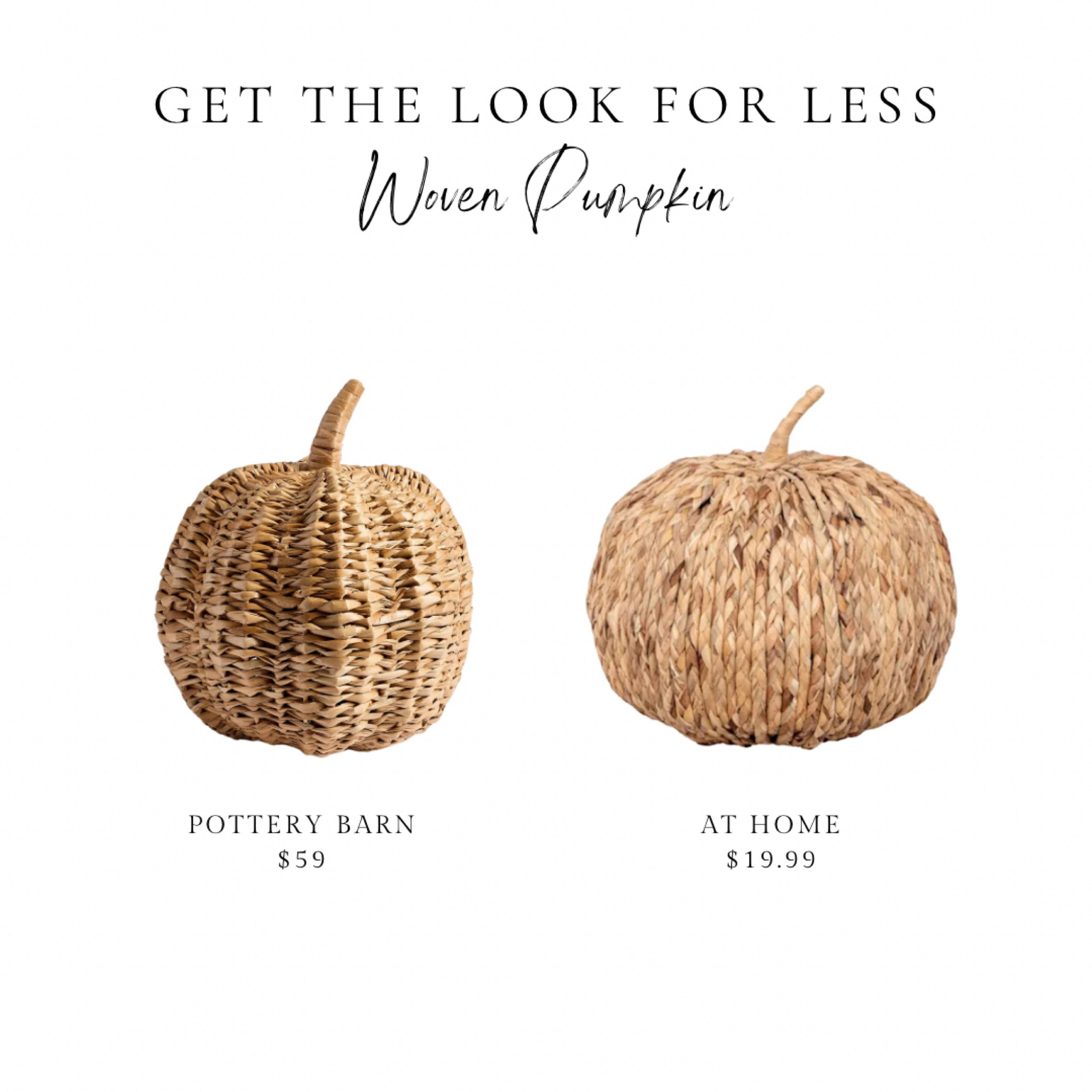 Woven Pumpkin Look for Less, Pottery Barn Dupe, Fall decor, Halloween Decor, At Home, water hyacinth woven pumpkin, neutral fall decorr

#LTKSaleAlert #LTKHome #LTKFindsUnder50