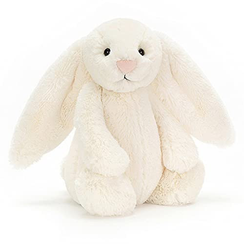 Jellycat Bashful Cream Bunny Stuffed Animal, Medium, 12 inches | Amazon (US)