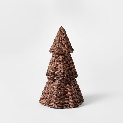 Small Scalloped Rattan Christmas Tree - Threshold™ designed with Studio McGee | Target
