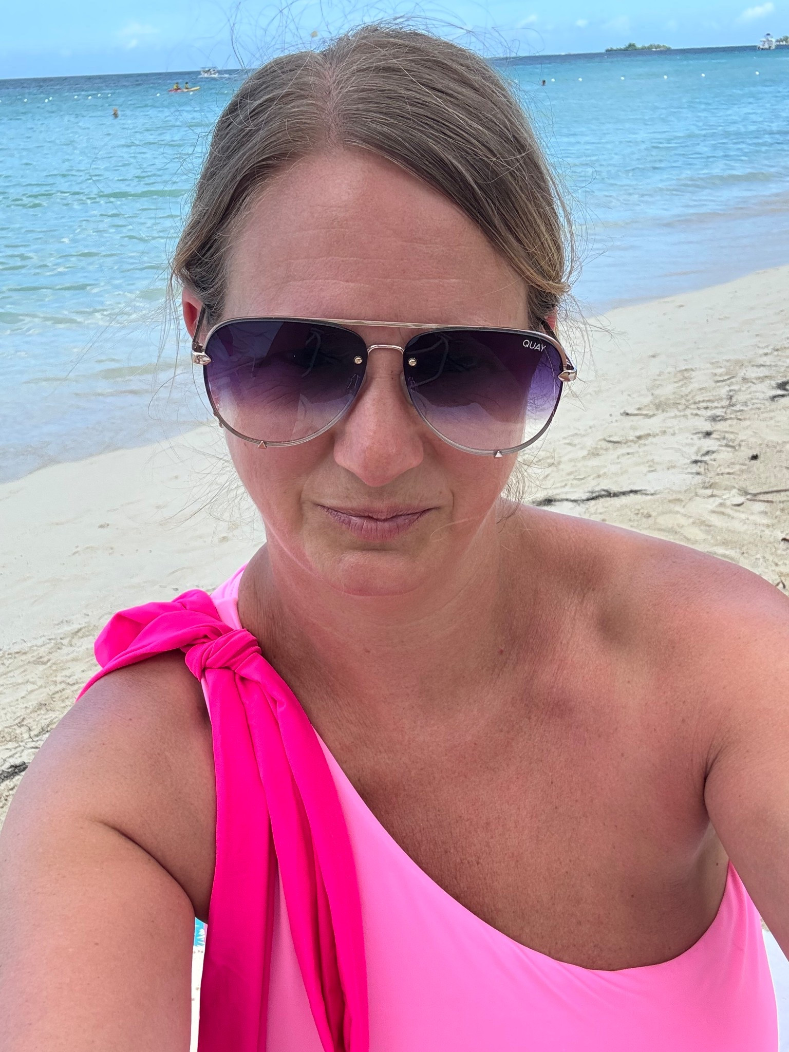 Two piece bathing suit. Runs tts. Swim. High coverage. Comes in many colors. Amazon. Beach vacation. Vacay. Spring break. Resort wear. Sunglasses 

#LTKSwim #LTKTravel #LTKootd