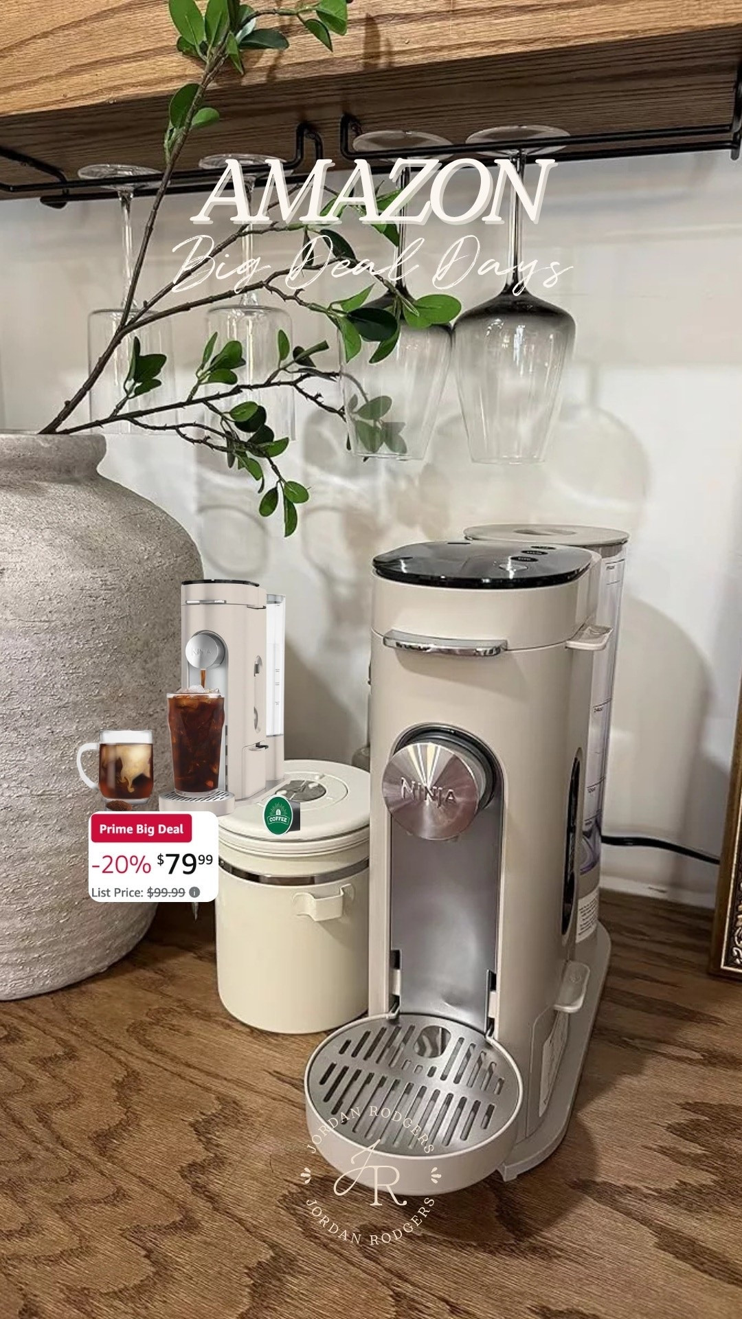 Our ninja coffee maker is on sale for Amazon prime! 


#salealert #momlife #home