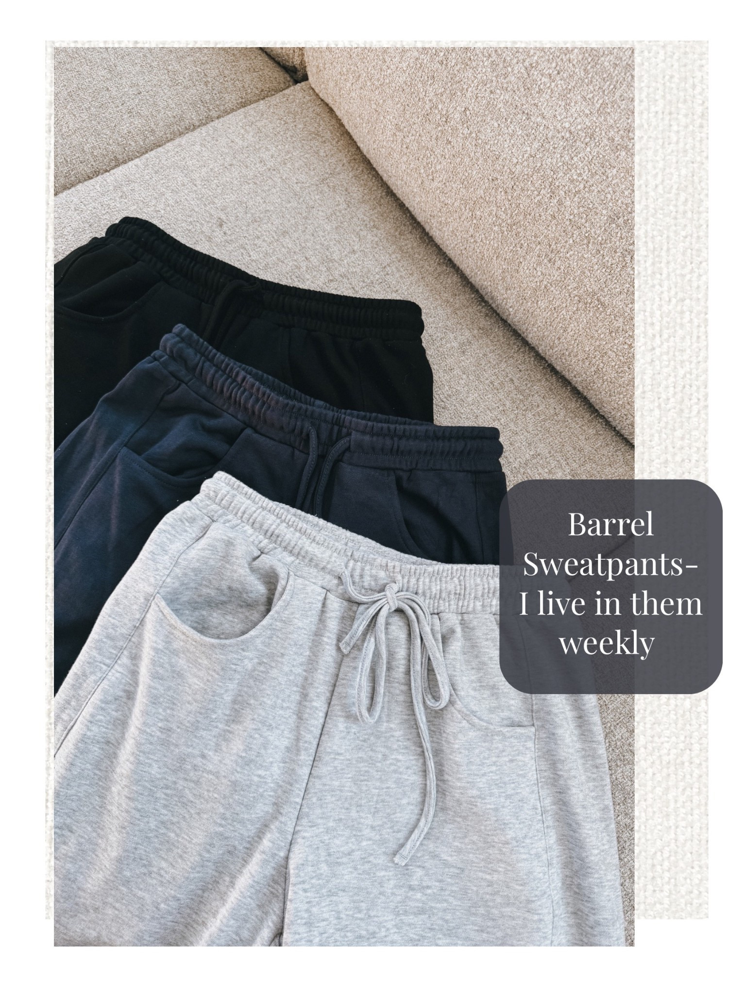 My favorite sweatpants- under $20 now🔥
Comfortable and quality is amazing 
Amazon find🎊

#LTKOver40 #LTKootd