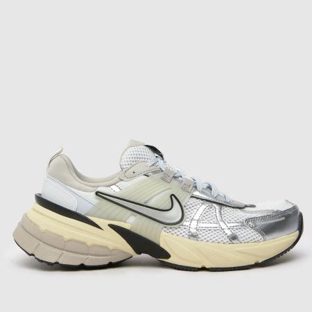 Womens White & Silver Nike V2k Trainers | schuh | Schuh