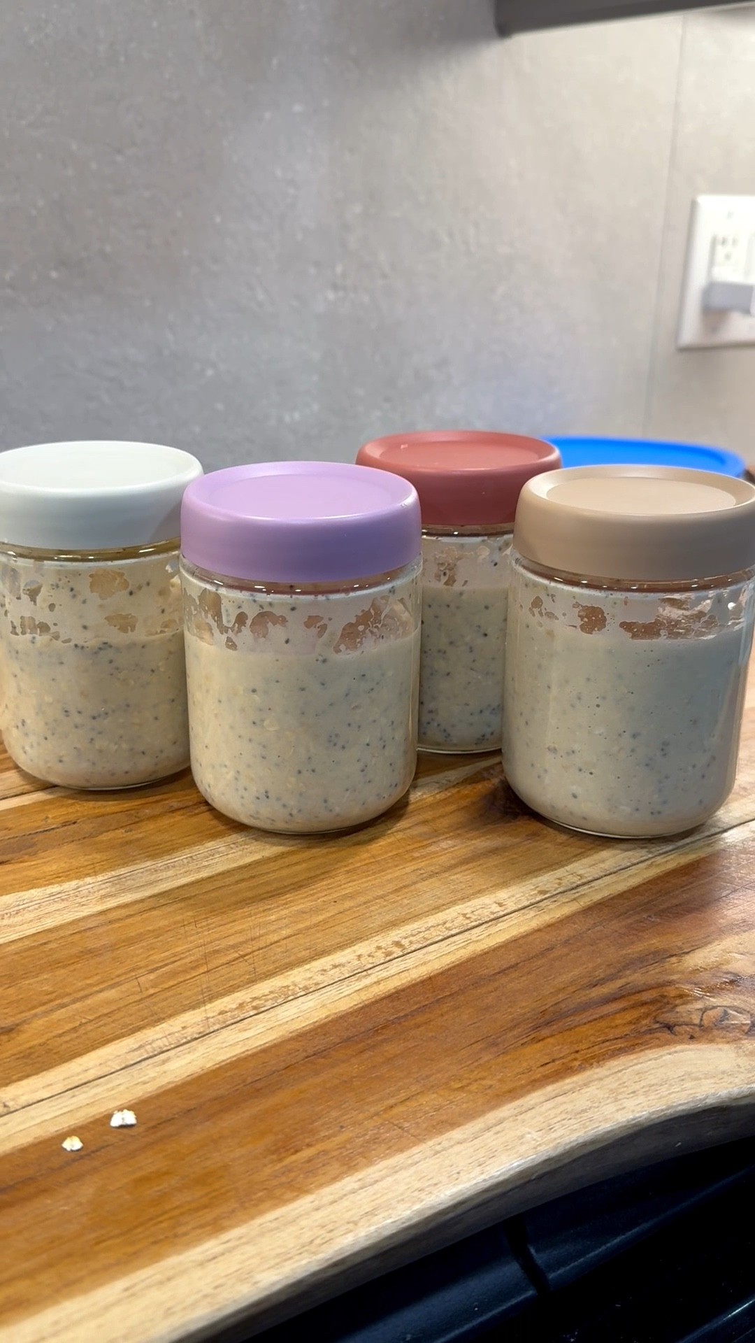 Overnight oats are the best way for this mom to get in her macros without the rush. Love these containers from Amazon that stack easily in the fridge. 

#LTKsale #LTKhome #LTKfamily