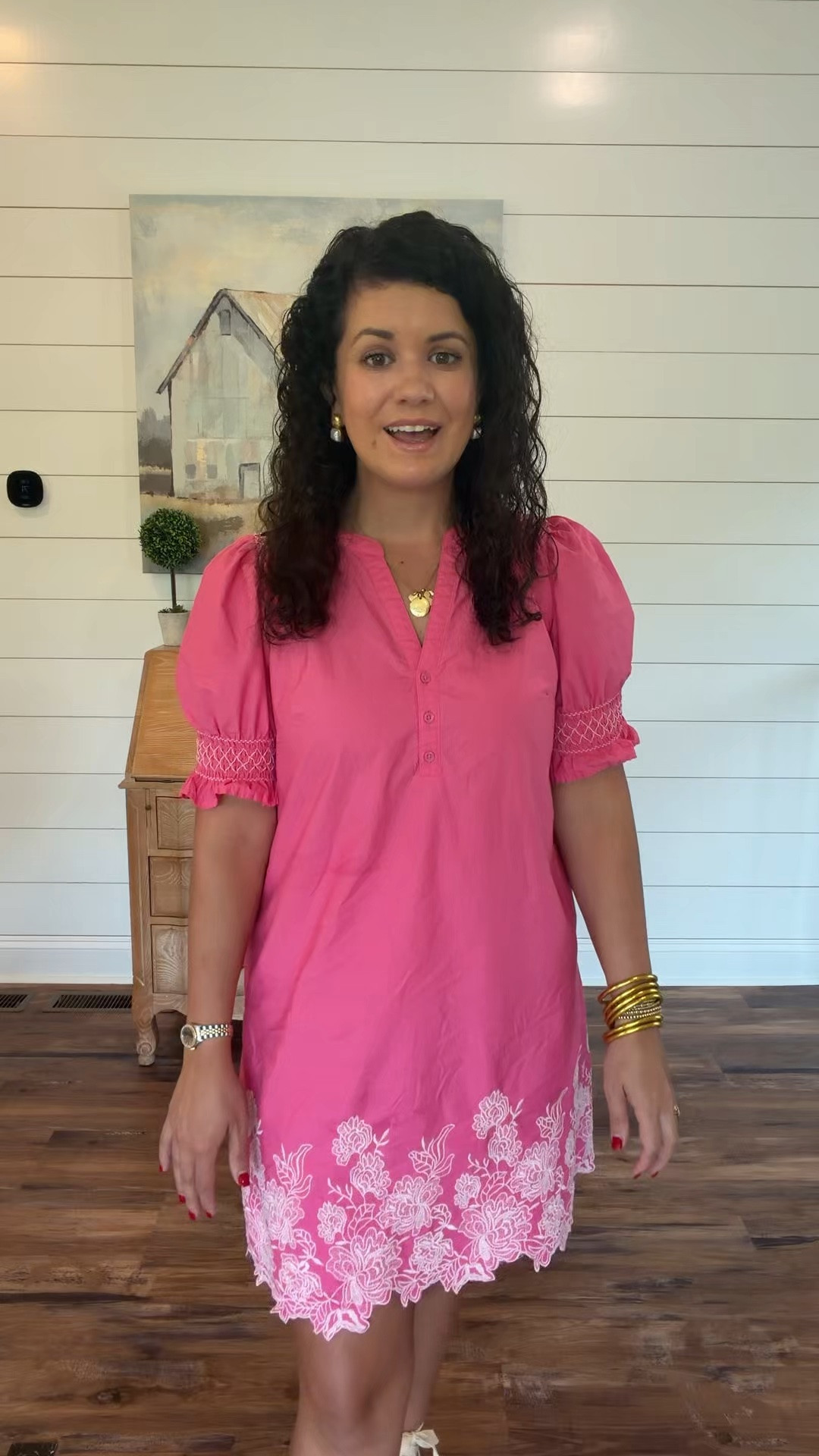 This dress is one of my favorite affordable finds!!! 🩷 It’s 100% cotton, lightweight, flattering, and looks so much like a designer dress for a fraction of the price👏🏼👏🏼 Originally $100, it’s on sale for just $29 (70% off)! Such a timeless dress you’ll wear for church, showers, brunch, and so much more✨⛪️🌸🩵🌴🎉 comes in this beautiful pink and in green as well! 

#dresssale #cottondress #churchoutfit #affordablestyle #lookforless #classicstyle #momstyle #everydaydress #designerlookforless #salefinds #dress #dresses #dresslover #spring #springstyle #springfashion #springdress #sundaystyle #churchoutfit #ootd #momstyle #femininefashion #outfitinspo #summer #summerstyle #summerfashion #summerdress #babyshower #weddingshower #style #fashion #church #brunch #preppy #preppystyle #grandmillenial #grandmillenialstyle #ladies #ladiesfashion #ladiesstyle #classic #classicstyle #chic #timeless #timelessstyle #sale #salealert #majorsale #deal #dealoftheday #lookforless #designerlookalike #designerlookforless #affordable #affordablefashion #affordablestyle #budgetfriendly #budgetstyle #styleonabudget #momlife #momfit #momoutfit #everydaystyle #affordabledresses #naturalfiber #lowtox #cotton #ladiesstyle #ladieswear #ladiesdress @Belk

#LTKmomlife #LTKootd #LTKSaleAlert