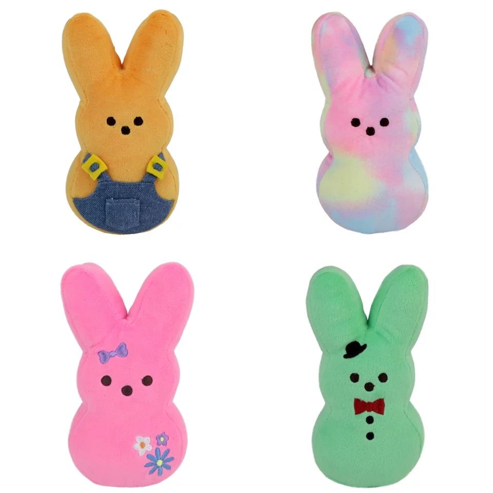 Peeps 6 inch Plush Toy With Marshallow Scent, Set of 4 | Walmart (US)