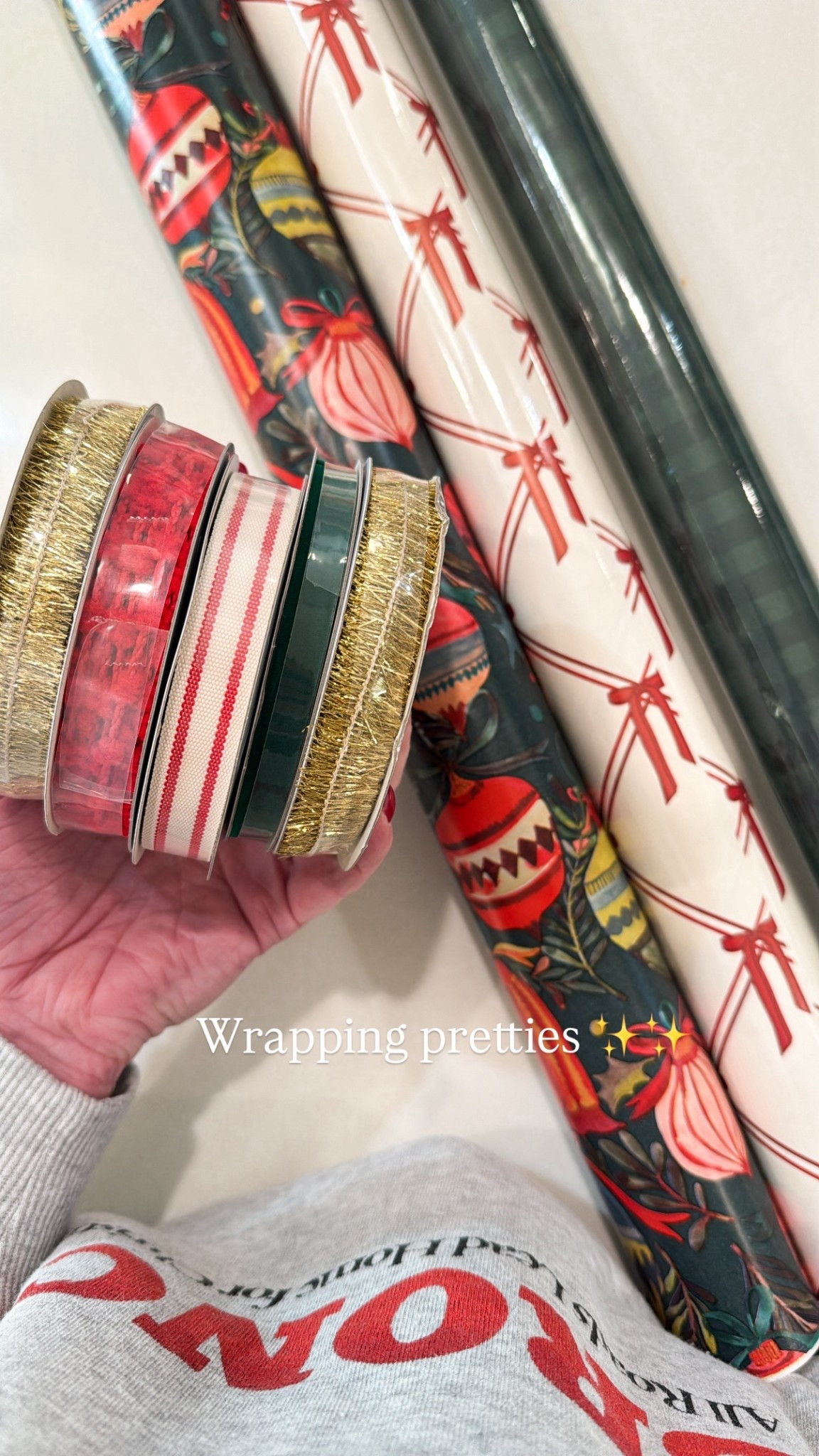 Wrapping supplies ✨✨