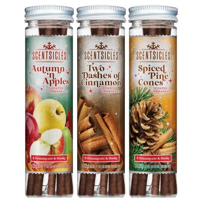 Scentsicles, 6pc Stick, Autumn 'n Apples, Two Dashes of Cinnamon, Spiced Pine Cones - 3 Pack | Wayfair North America