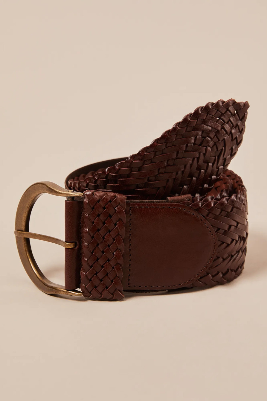 WIDE WOVEN WAIST BELT | Lucky Brand