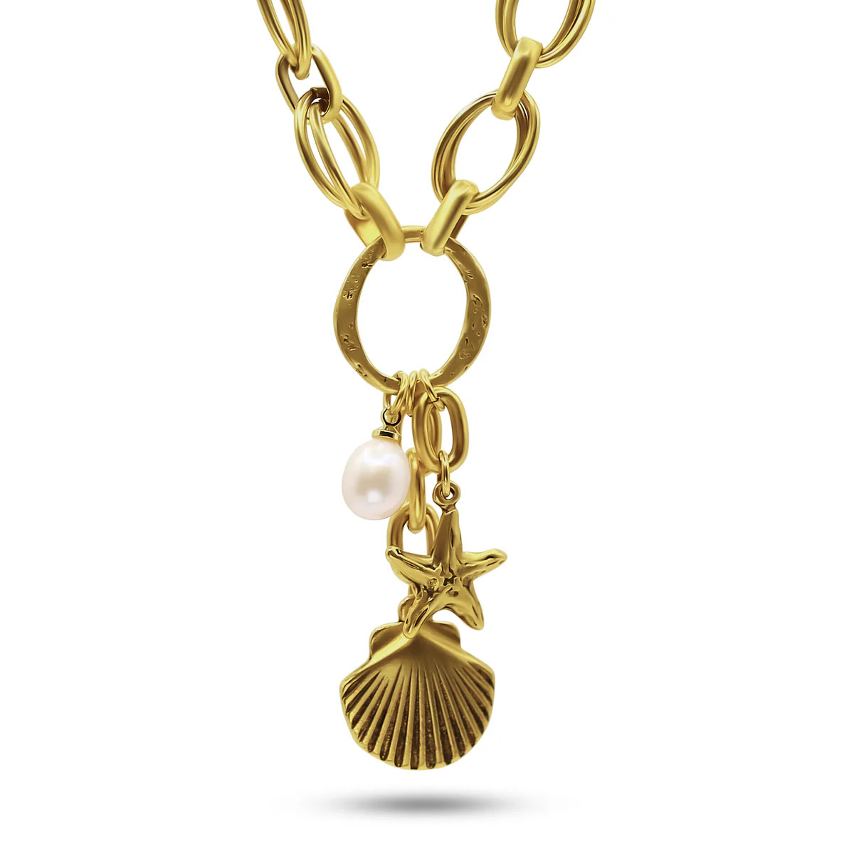 Cala Necklace | Salt + Sun Charm Necklace by Bowood Lane | Bowood Lane