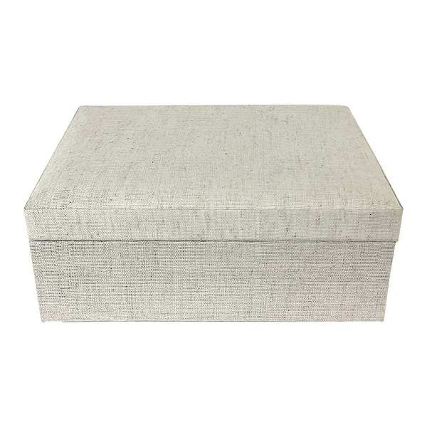 Blue Fabric Jewelry Box, 8x6 | At Home