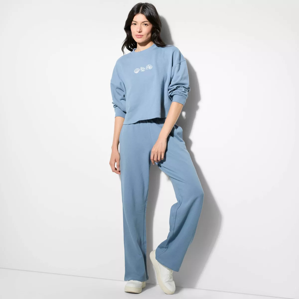 Women's Mid-Rise French Terry Sweatpants - Wild Fable™ | Target