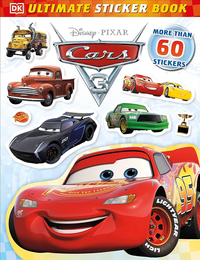 Ultimate Sticker Book: Disney Pixar Cars 3 | Amazon (US)