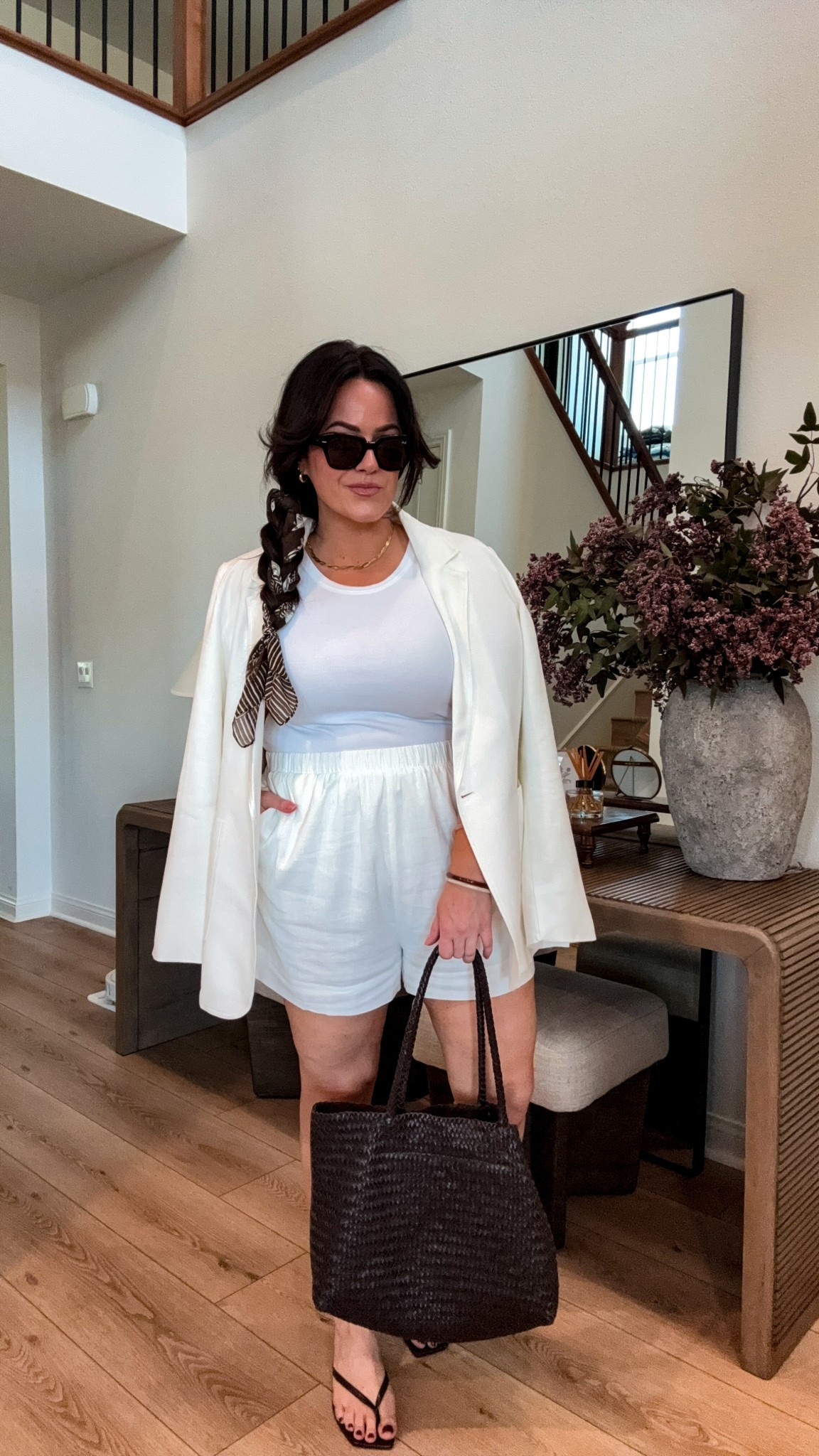 Monochrome outfit inspo - midsized fashion - summer style - blazer

#LTKMidsize #LTKSummerEdit #LTKStyleTip