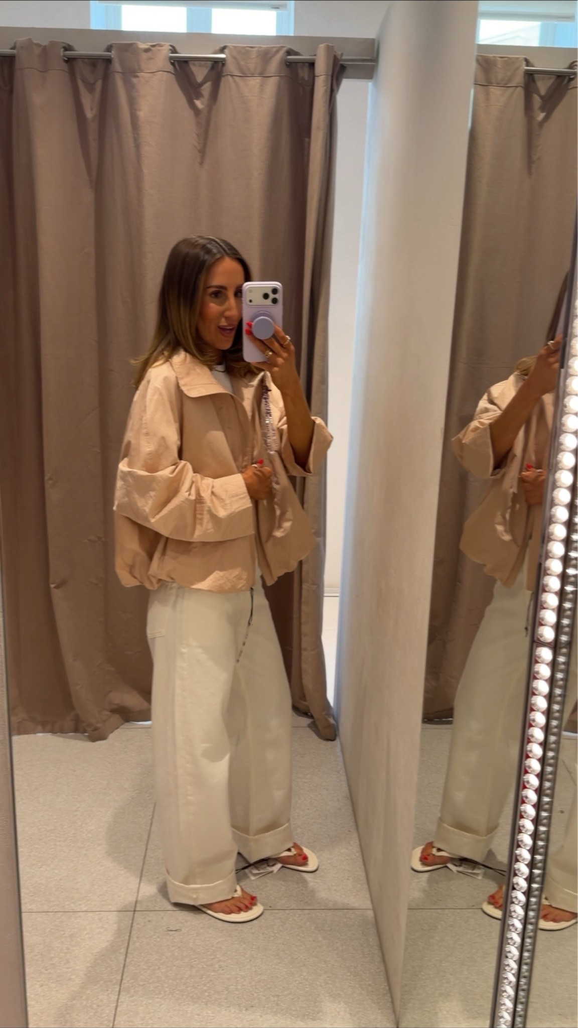 Jacket: size S
Jeans: size 34

#LTKautumn #LTKuk #LTKFashionMonth