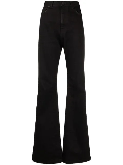 Balenciaga Flared Denim Jeans - Farfetch | Farfetch Global