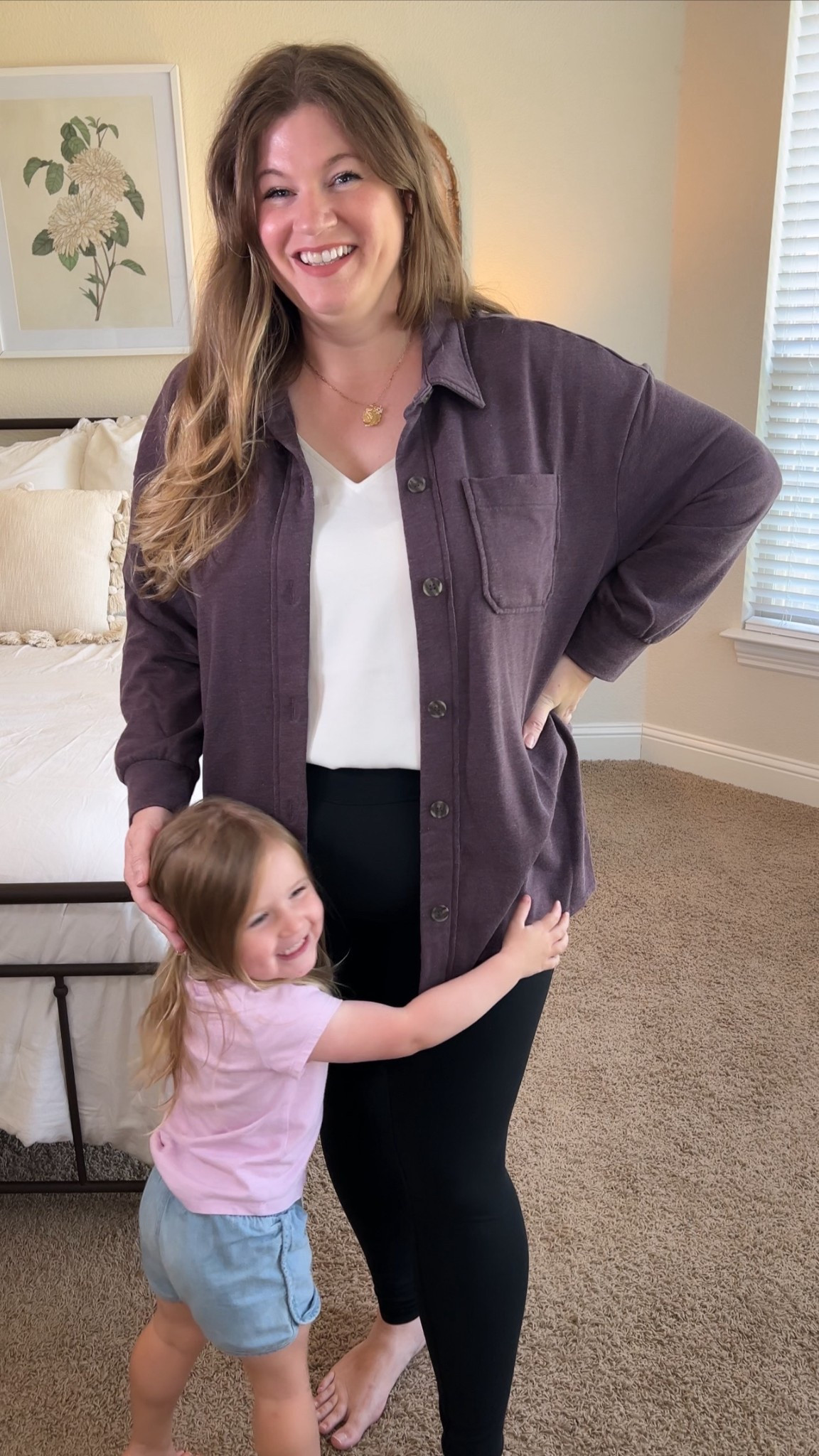 This is the perfect leggings shirt!! It’s long in the back, covers the hiney, and gives Free People vibes. Also love the tortoiseshell buttons!

Comes in sizes 0X - 5X and I am in the 1X. Comes in five other colors! 

#LTKFindsUnder50 #LTKStyleTip #LTKPlusSize