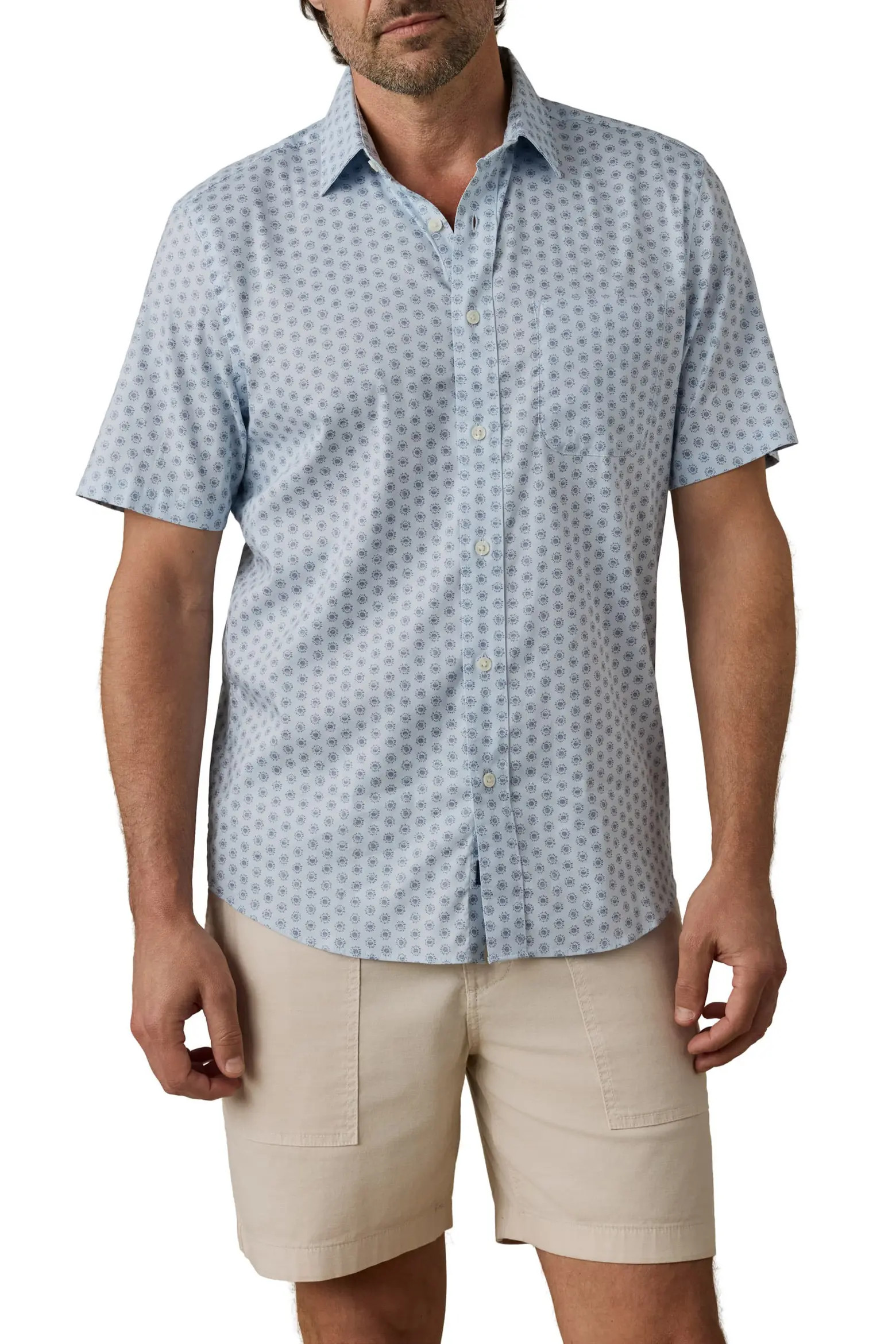 Movement Short Sleeve Button-Up Shirt (Men) | Nordstrom | Nordstrom