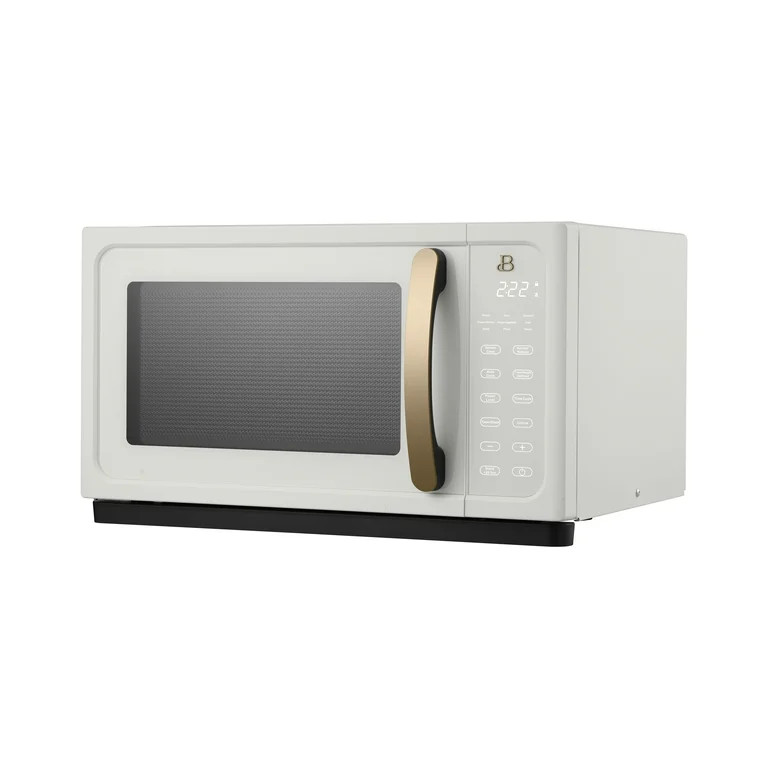 Beautiful 1.1 Cu ft 1000 Watt, Sensor Microwave Oven, White Icing by Drew Barrymore | Walmart (US)