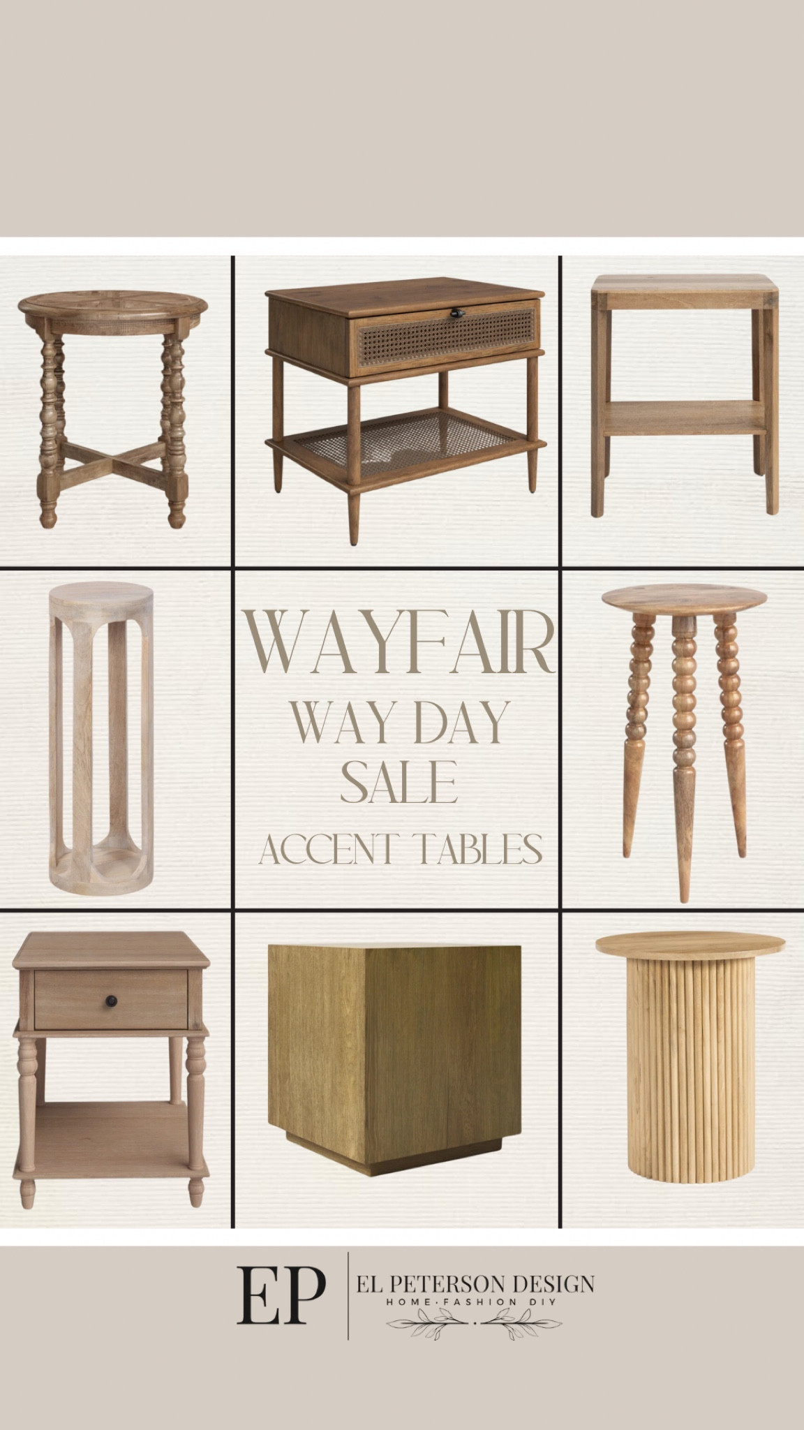 Sale alert
Accent tables 

#LTKhome #LTKsalealert