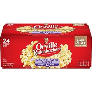 Orville Redenbacher's Movie Theater Butter Microwave Popcorn, 3.29 Ounce(Pack of 24) | Amazon (US)