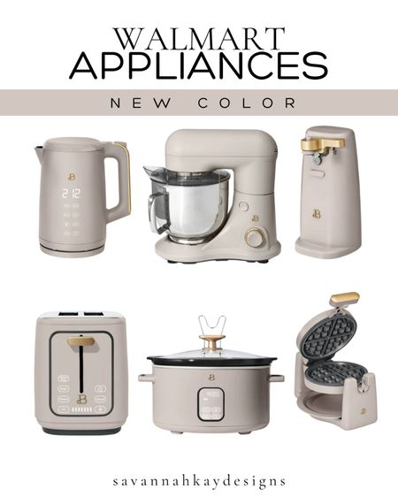 I am loving the new color of the Beautiful line @walmart! I have several of these appliances in other colors and the quality is fantastic! How many crock pots does one person really need…if they are in different colors?! 

#walmarthome #beautiful #appliances #newcoloralert

#LTKfindsunder100 #LTKfindsunder50 #LTKhome