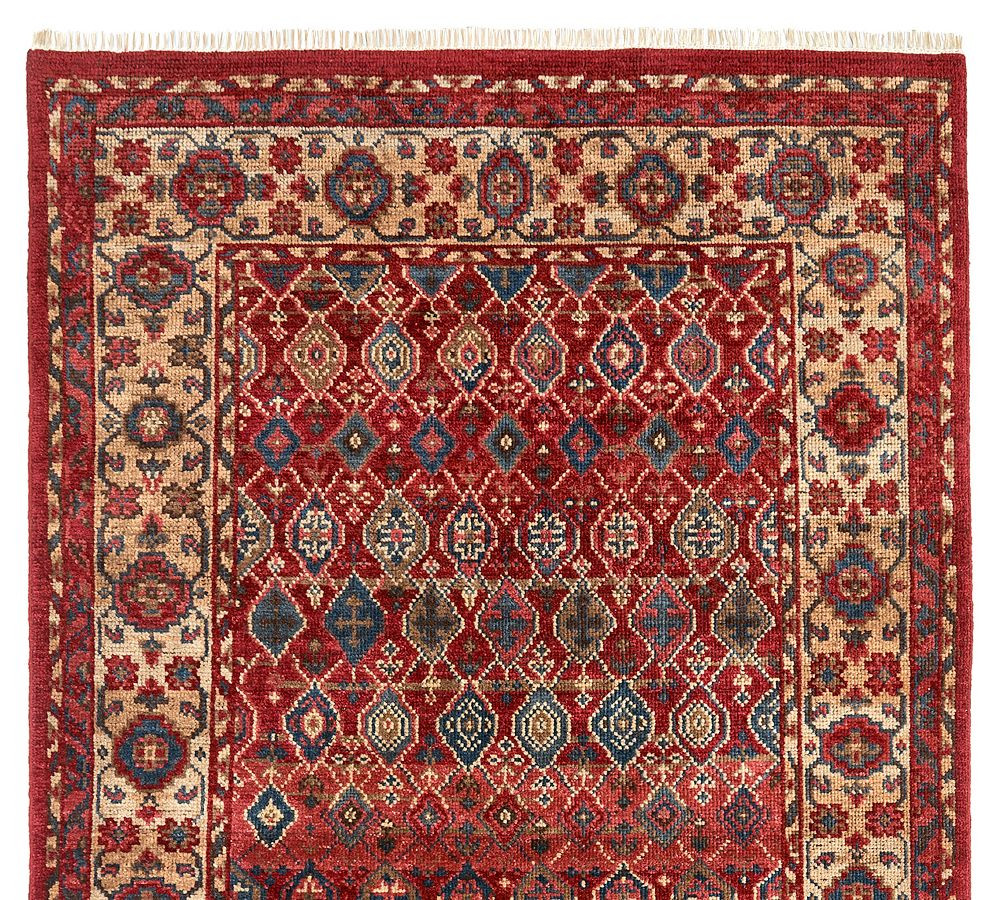 Kristof Hand-Knotted Wool Rug | Pottery Barn (US)