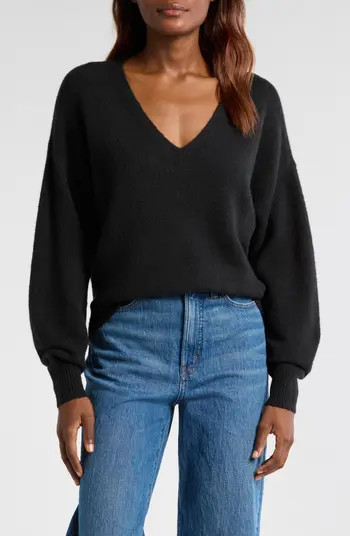 Madewell V-Neck Wedge Sweater | Nordstromrack | Nordstrom Rack