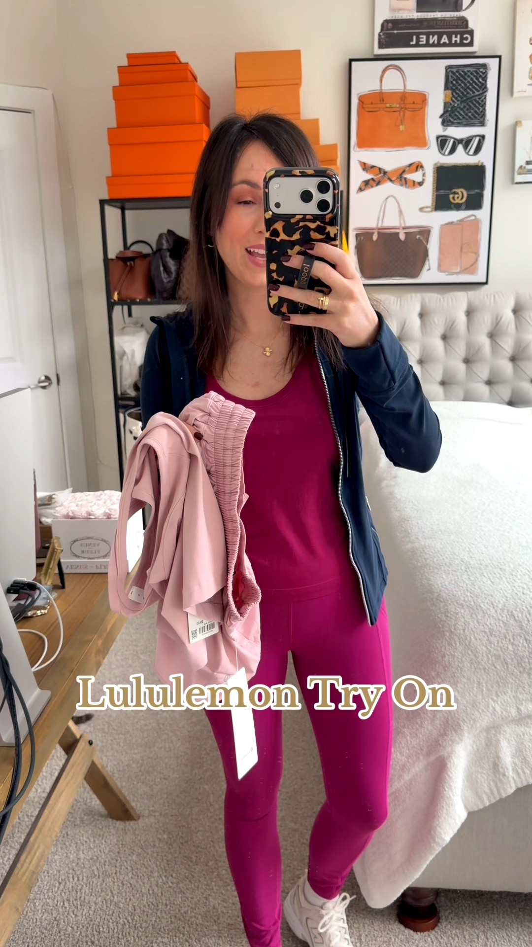 Lululemon pink haze align tank with hotty hot shorts and bone define jacket



#LTKFindsUnder100 #LTKootd #LTKfitnessgoals